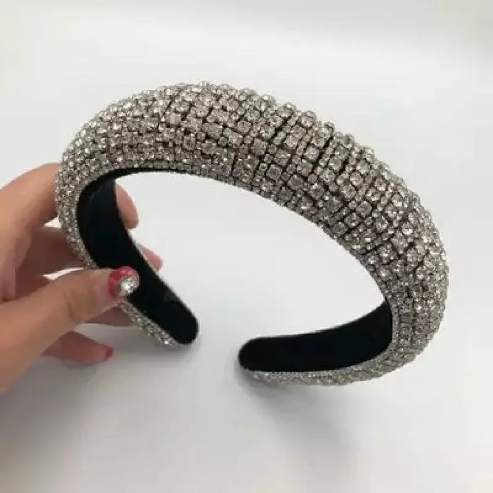 Rhinstone Headband- 6 colors available